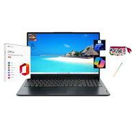 Lenovo Ideapad 1 15.6" FHD Touchscreen Laptop, with Free Lifetime Microsoft Office 2024, AMD Ryzen 5 7520U, 8GB RAM, 1TB SSD, Windows 11 Pro, Abyss Blue, with Stylus Pen & Pouch