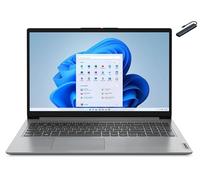 Lenovo Ideapad 1 15.6'' HD Laptop, Intel Celeron N4500, 8GB DDR4 RAM, 128GB eMMC + 256GB SSD, One Year Microsoft Office 365, Copilot AI, Win11 Home in S Mode, Cloud Grey with TGY Accessories