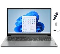 Lenovo Ideapad 1 15.6" HD Student Laptop, Intel Celeron N4500, 1.1GHz, 4GB DDR4 Memory, 128GB eMMC, 1 Year Microsoft 365, Intel UHD Graphics, Win11 Home in S Mode, Cloud Grey with HEX Accessories