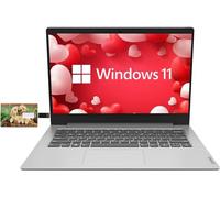 Lenovo IdeaPad 1 Laptop, 14" HD Anti-Glare Display, Intel Quad-Core Pentium Silver N5030 (Beat i3-1005G1), Intel UHD Graphics, 4GB DDR4 RAM, 128gb SSD, Windows 11 in S Mode