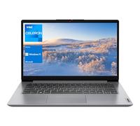 Lenovo IdeaPad 1 Laptop, 14" HD Display, Intel Celeron N4020, 4GB RAM, 64GB eMMC, Webcam, SD Card Reader, HDMI, Type-C, Wi-Fi 6, Windows 11 Home, Grey