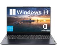 Lenovo IdeaPad 1 Laptop, 15.6" FHD Display, Intel Pentium Silver N6000 Processor, Windows 11 Pro, 20GB RAM, 512GB SSD, 1-Year Microsoft 365 Personal, HDMI, WiFi 6, USB Type-C, Long Battery Life, PCM