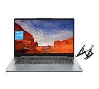 Lenovo IdeaPad 1 Laptop for Business & Students, 14" HD Display, Intel Celeron N4020, 4GB RAM, 128GB eMMC + 256GB SD Card, Intel UHD Graphics, Wi-Fi 6, Windows 11 S, with Laptop Stand