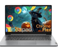 Lenovo IdeaPad 14 Inch HD Chromebook Laptop | Intel Dual-Core CPU | 8GB RAM, 128GB Storage | 11HR Battery | Dolby Audio | ChromeOS Flex, Designed Purely for School & Work, Game App Not Allowed