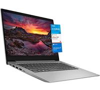 Lenovo Ideapad 14 Inch Student Laptop 2023 Newest, Intel Pentium Silver N5030 4-Core, up to 3.1 GHz, 4GB RAM, 128GB eMMC +256GB SSD, WIFI6, Webcam, Windows 11, 1 Year Office 365 +CUE Accessories
