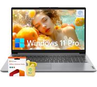 Lenovo Ideapad 15.6” FHD Business Laptop, 40GB RAM 2TB SSD, Intel Hexa Core i3 Processor, Windows 11 Pro with Lifetime Office License Suite, Fingerprint Reader, NLY Earphones, Cloud Gray