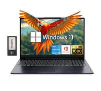 Lenovo IdeaPad 15.6" FHD Laptop for Business, Intel Pentium 4-Core CPU, 20GB RAM, 1.16TB Storage(1TB SSD+160GB Docking Station Set), HD Webcam, 1 Year Office 365, WiFi 5, Windows 11, Blue