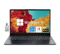 Lenovo IdeaPad 15.6'' FHD Laptop, Intel Pentium Silver N6000 Processor, 20GB RAM, 1TB PCIe SSD, 720P HD Webcam, WiFi 5, 1 Year Office, Blue, Win 11, 32GB Hotface USB Card