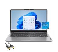 Lenovo IdeaPad 15.6" FHD Slim and Light Laptop, 12th Gen Intel 10-Core i5-1235U, 16GB RAM, 1TB PCIe SSD, USB-C, HDMI, WiFi 6, KeyPad, Webcam, SD Card Reader, PDG HDMI Cable, Cloud Grey, Win 11