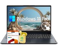 Lenovo Ideapad 15.6” FHD Touchscreen Business Laptop, 10-Core Intel i5-1235U, 40GB RAM 2TB SSD, Windows 11 Pro with Office Lifetime Suite, Intel Iris Xe Graphics, NLY Earphones, Blue