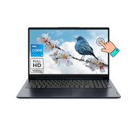 Lenovo Ideapad, 15.6" FHD Touchscreen Laptop, 12th Gen Intel Core i5-1235U 10-core Processor, 16GB RAM, 512GB SSD, Intel Iris Xe Graphics, Wi-Fi 6, Windows 11 S, Abyss Blue, EAT Mouse Accessories