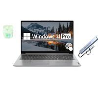 Lenovo IdeaPad 15.6” FHD Touchscreen Laptop, 24GB RAM 1.5TB Storage (1TB SSD+512GB Docking Station Set), 6-Cores Intel Core i3, Windows 11 Pro with Microsoft Office Included, Plusera Earphones
