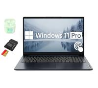 Lenovo IdeaPad 15.6” FHD Touchscreen Laptop, 40GB RAM 2.5TB Storage (2TB SSD+512GB SD Card), 10-Cores Intel Core i5-1235U, Windows 11 Pro with Microsoft Office Included, PLUSERA Earphones