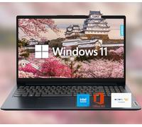 Lenovo IdeaPad 15.6" HD Anti-Glare w/ 1 Year Microsoft 365, 36GB RAM, 2.1TB SSD, Windows 11 Home, Intel Processor, WiFi 6, HDMI, USB-C, SD Card Reader, Up to 9.5 Hours Battery Life, w/WOWPC USB