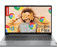 Lenovo IdeaPad 15.6 Inch HD Chromebook Laptop | Intel Duel-Core CPU | 8GB RAM, 128GB Emmc | WiFi 6 | Intel UHD Graphics | ChromeOS Flex, Designed Purely for School & Work, Game App Not Allowed