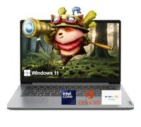 Lenovo IdeaPad 15.6 inch Laptop Computer for Business and Student | Intel Core | 1 Year Office 365 | 8GB RAM | 256GB SSD + 128GB eMMC | 1TB Cloud Storage | 11HR Battery | Win 11 | WOWPC Recovery USB