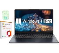 Lenovo IdeaPad 15.6" Laptop, 20GB RAM 1.6TB Storage (1TB SSD+128GB eMMC+512GB SD Card), Windows 11 Pro with 1-Year Microsoft Office 365 Included, Intel Celeron Processor, PLUSERA Earphones