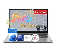 Lenovo Ideapad 15.6" Laptop with Microsoft 365 | Intel Dual-Core CPU | 36GB RAM | 1.1TB PCIe SSD | 1TB OneDrive | Fast Wi-Fi 6 | Copilot AI | 10HR Battery for Work & Study | Windows 11