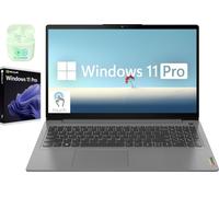 Lenovo IdeaPad 15.6" Touchscreen Laptop Computer, Windows 11 Pro Laptop 40GB RAM 1TB SSD, Intel Core i3-1115G4 Processor, FHD 1920x1080 LED Display, Numeric Keypad, Plusera Earphone, Arctic Grey
