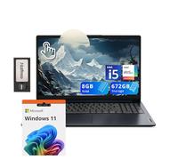 Lenovo IdeaPad 1i 15.6" FHD Touchscreen Laptop, Intel i5-1235U, 8GB RAM, 672GB Storage(512GB SSD+160GB Docking Station Set), Intel Iris Xe Graphics, Num Pad, Dolby Audio, Wi-Fi 6, Win 11, Abyss Blue