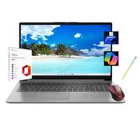 Lenovo Ideapad 1i 15.6" FHD Touchscreen Laptop, with Free Lifetime Microsoft Office 2024, Intel Core i3-1215U, 16GB RAM, 512GB SSD, Windows 11 Pro, Cloud Gray, with Mouse & Stylus Pen