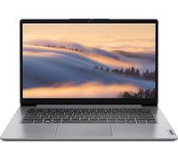 Lenovo IdeaPad 1i Laptop, 14.0" HD Display, Intel Pentium N5030, 4GB RAM 128GB eMMC Storage, Webcam, HDMI, WiFi, Bluetooth, Windows 11 Home in S Mode, Silver, Office 365 1 Year Included