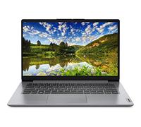 Lenovo Ideapad 1i Laptop, 14 Inch HD Display, Intel Quad-Core Processor, 4 GB RAM, 256 GB Memory, Wi-Fi 6, Bluetooth, Cloud Grey, Windows 11 Home in S Mode, Bundle with JawFOAL