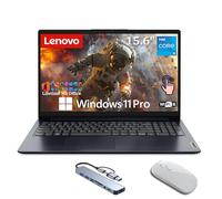 Lenovo IdeaPad 1i Laptop, 15.6" FHD Touchscreen, Intel Core i5-1335U Processor, 24GB RAM, 1TB SSD, Windows 11 Pro, MS Office Lifetime with Copilot AI, Wi-Fi 6, HDMI, External DVD Drive & Mouse, Blue