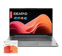Lenovo IdeaPad 1i Laptop with Microsoft 365 Home and Business • 36GB RAM • 1TB Cloud Storage and 256GB SSD • Intel Core • 14 Anti-Glare Screen • WiFi-6 • 11HR Battery • Windows 11 • Earbuds
