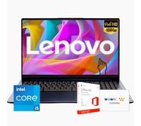 Lenovo IdeaPad 1i Premium Laptop 2025-2026 Edition, 15.6" FHD Touchscreen, Powerful Intel Core i5-1335U Processor (Beats i7-1255U), 16GB RAM, 1TB SSD, Windows 11 Pro with Microsoft Office, WOWPC USB