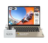 Lenovo Ideapad 3 14 Inch FHD Business Laptop, AMD Ryzen 7 5700U, Lifetime Microsoft Office, 36GB RAM, 1TB SSD, Windows 11 Pro, HDMI, Sand