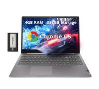 Lenovo Ideapad 3 15.6"""" FHD Chromebook Intel Celeron N4500 4GB RAM 352GB Storage (64GB SSD+288GB Docking Station Set) Intel UHD Graphics Full Si