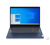 Lenovo IdeaPad 3 15IML05 Laptop Touch | 15.6" 1366x768 HD | Core i3-10110U - 256GB SSD Hard Drive - 4GB RAM | 2 cores @ 4.1 GHz Win 10 Home Blue