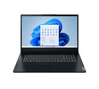 Lenovo Ideapad 3 17 17.3" Laptop, 15.6" HD+ (1600 x 900) Display, AMD Ryzen 5 5500U, 8GB DDR4 RAM, 512 SSD Storage, AMD Radeon 7 Graphics, Windows 11 Home, 82KV006RUS, Abyss Blue