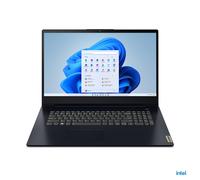 Lenovo IdeaPad 3 17IAU7 Intel® Core™ i3 i3-1215U Laptop 43.9 cm (17.3") HD+ 8 GB DDR4-SDRAM 128 GB SSD Wi-Fi 6 (802.11ax) Windows 11 Home in S mode UK English Blue