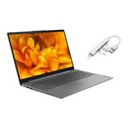 Lenovo Ideapad 3i 15.6 FHD Touchscreen Laptop | Intel Core i3-1115G4 Processor | Intel UHD Graphics | 12GB RAM | 512GB SSD | Windows 11 Home | Bundle with USB 3.0 Hub, Grey
