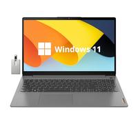 Lenovo Ideapad 3i 15.6" FHD Touchscreen Laptop, Intel i3-1115G4, 8GB RAM, 256GB PCIe SSD, Intel UHD Graphics, Numeric Keypad, 720P HD Camera, WiFi 6, Win 11, Grey, 32GB Hotface USB Card