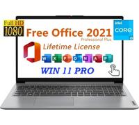 Lenovo Ideapad 3i Business & Student Laptop, 15.6" FHD Touchscreen, Intel Core i3-1115G4, with Lifetime Office 2021, Type C, Bluetooth,WiFi 6 Win 11 Pro, Arctic Grey (16GB RAM | 512GB SSD)…