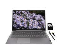 Lenovo IdeaPad 3i Chromebook, 15.6” FHD Display, Intel Celeron N4500, 4GB RAM, 192GB Storage(64GB eMMC + 128GB Flash Memory), Webcam, HDMI, Bluetooth, Chrome OS, EAT 16GB USB Pen& Mouse, Arctic Grey