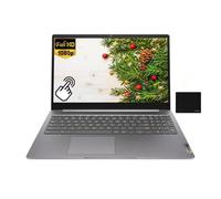 Lenovo IdeaPad 3i Chromebook Laptop, 15.6'' FHD (1920 x 1080) Touchscreen, 4-Core Intel Pentium Silver N6000, 8GB LPDDR4x, 256GB (128GB eMMC+128GB SD Card), Wi-Fi 6, Arctic Grey, EAT Wireless Earbuds