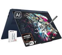 Lenovo IdeaPad 5 2-in-1 14" Touchscreen Laptop, AMD 8-Core Ryzen AI 7 350(>Intel i7-1355U), 16GB LPDDR5 RAM, 1024GB PCIE SSD, Copilot+ PC, WiFi 7, BT5.4, Backlit KB, W Pen&128G PSD, Win 11 H