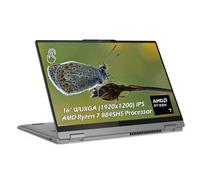 Lenovo IdeaPad 5 2-in-1 Laptop, 16" WUXGA Touchscreen, AMD Ryzen 7 8845HS, 16GB RAM, 512GB SSD, AMD Radeon Graphics, Backlit KB, Wi-Fi6, FP Reader, Win11, Luna Grey, w/USB Hub, W/GaLiMu