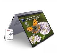 Lenovo IdeaPad 5i 14” WUXGA 2-in-1 Touchscreen Laptop, Intel Core Ultra 5 225U, 8GB RAM, 1TB SSD, WiFi6, Backlit KB, Windows 11 Home, Luna Grey, w/2TB USB Drive, W/GaLiMu