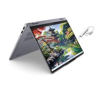 Lenovo IdeaPad 5i 2-in-1 14" WUXGA Touchscreen Laptop|Intel Core Ultra 5 AI 225U|Intel Graphics|Grey|Backlit| 8GB RAM DDR5 | 512GB SSD | Windows 11 Home | Bundle with USB 3.0 Hub