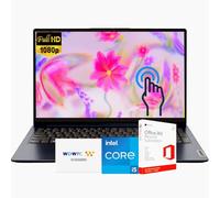 Lenovo IdeaPad Business Laptop, 15.6" FHD Touchscreen Display, Intel 10-core i5-1335U (Beats i7-1255U), 40GB RAM, 2TB SSD, Copilot AI Ready, Wi-Fi 6, Windows 11 Pro with Microsoft Office, WOWPC USB