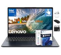 Lenovo IdeaPad Business Laptop, 15.6" FHD Touchscreen, Powerful 10-Core Intel i5-1334U, AI Copilot Computer, 16GB RAM, 1TB Storage (512GB SSD+500GB Ext), HubxcelAccessory, Win 11 Pro, Lifetime Office