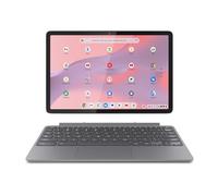 Lenovo IdeaPad Chromebook Duet | 11 Inch FHD+ 1200p Laptop | MediaTek Kompanio 838 | 4GB RAM | 128GB eMMC | Chrome OS | Luna Grey USI Pen 2 | Folio Stand + Folio Keyboard