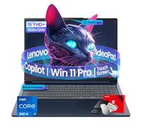 Lenovo IdeaPad Copilot+ Business Laptop - 16" FHD+ Touchscreen - Intel 10-Core 7 240H(Beat Ultra 7 255U) - Facial Login IR Cam - Backlit KB - Win 11 Pro - Redrgon Bundle (64GB DDR5 | 2TB SSD)