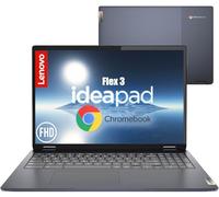 Lenovo IdeaPad Flex 3i 15.6 Inch Touchscreen Chromebook | | Intel Celeron N4500, Dual-Core CPU (Up to 2.8GHz Burst Frequency) | 4GB LPDDR4x RAM, 64GB Storage | WiFi 6 | Abyss Blue | 720p Webcam