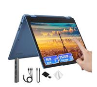 Lenovo IdeaPad Flex 3i Chromebook 12.2" 2K Touchscreen 2-in-1 Laptop, Intel Processor N100, 4GB LPDDR5, 352GB Storage(64GB eMMC&288GB Docking Station), Intel UHD Graphics, HD Camera, Chrome OS, Blue